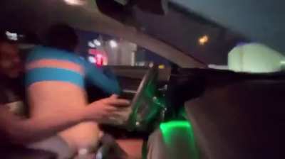 Pussy so good he crashed the car while fucking on the highway