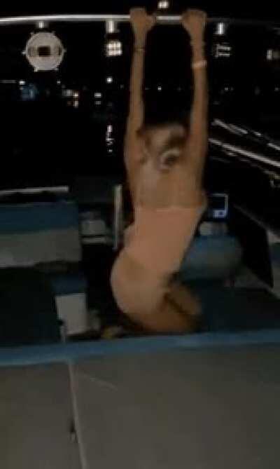 WCGW backflipping on a boat