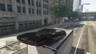 [X-Post from r/GTAV] Stunt jump gone wrong