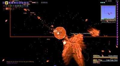 If calamity ever adds a new super boss this is how i imagine it being like.