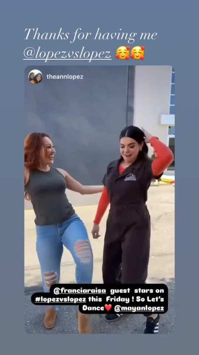 Francia going to be on Lopez vs Lopez tonight! IG 1 03 24