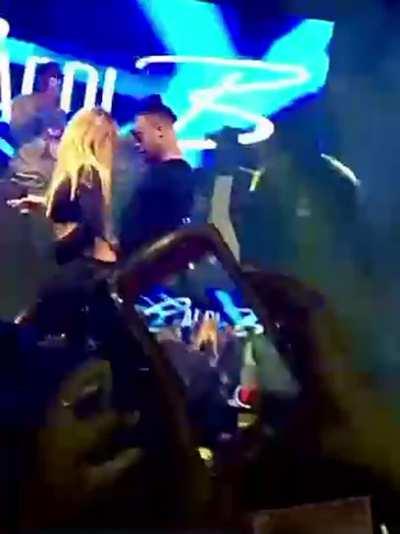 As promised, cardi b grinding on a random at her show! Dreams do come true!