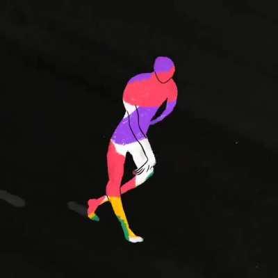 I added some music to this trippy animation (process in comments)