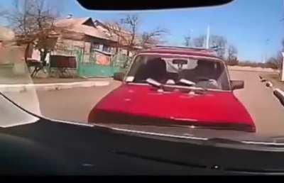 Driving while trying to wank...?