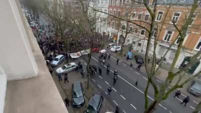 Adalbertsteinweg Gegenprotest (2)