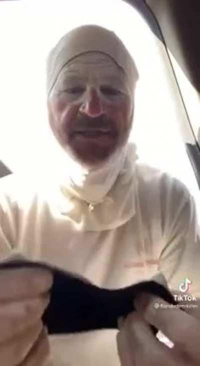 Barely literate worker thinks he knows The Science