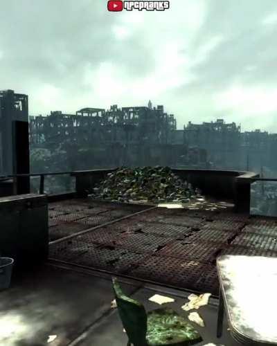 [Fallout 3] 1000 mines & 8 mini nukes vs Carlos the beggar