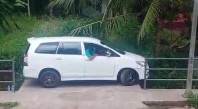 How he got there in the first place?