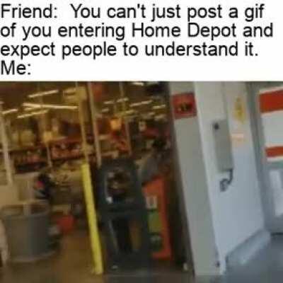 Ahhh... the smell of Home Depot