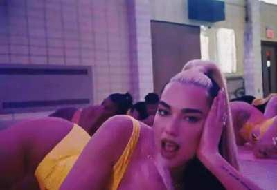 Dua Lipa wants you to stroke your morning wood just like that
