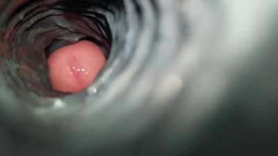 Giving my toy a creampie