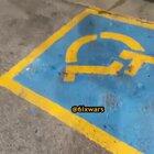 Toronto Police Officer Sleeping, While Double Parked In A Handicap Spot.