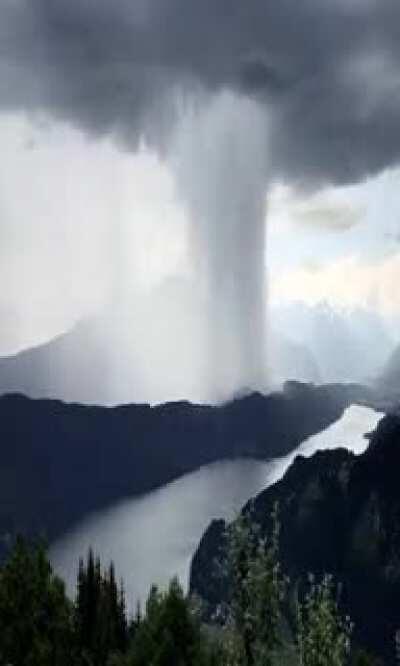 🔥 A Microburst at Lake Millstatt in Austria