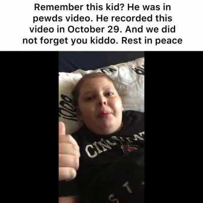 Rest in peace little youtuber
