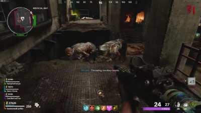 The zombies screwed me out of getting the raygun, but the box atoned for their sins.