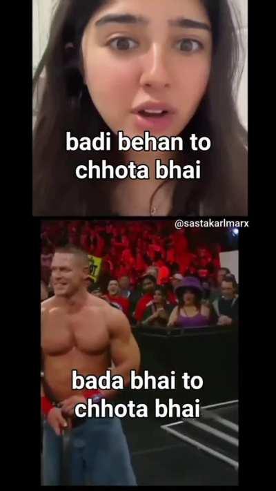 Real I am chota bhai 😭