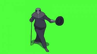 Doctor de la plaga animado