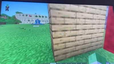 Bug I found in Bedrock, could be used as a secret entrance