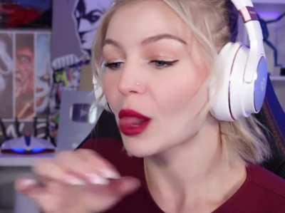 From her new vid... She's giving great content!