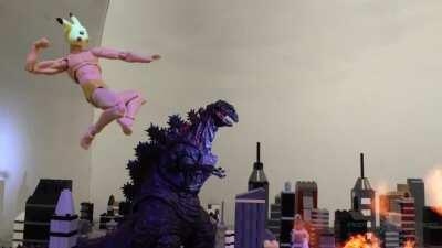 'Pexachu Vs Godzilla'