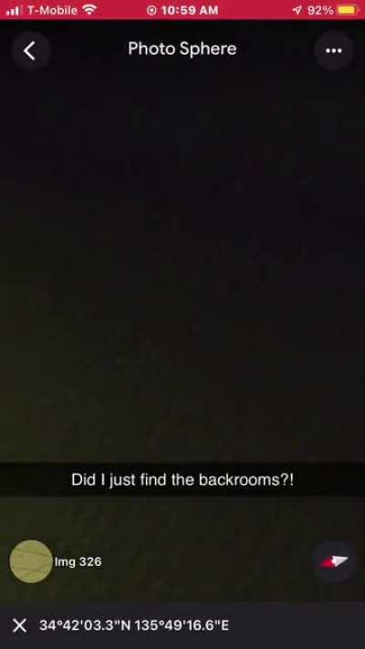 I found the backrooms (Not fake)