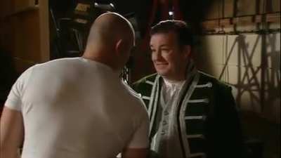 Some Ricky Gervais bloopers