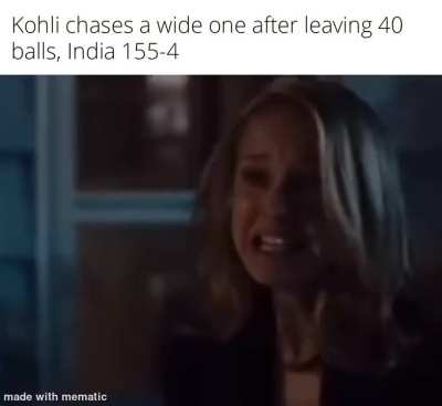 30 minutes of bad cricket strikes again