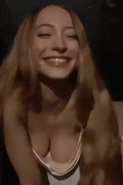 Sophia Diamond teasing those big milk bags