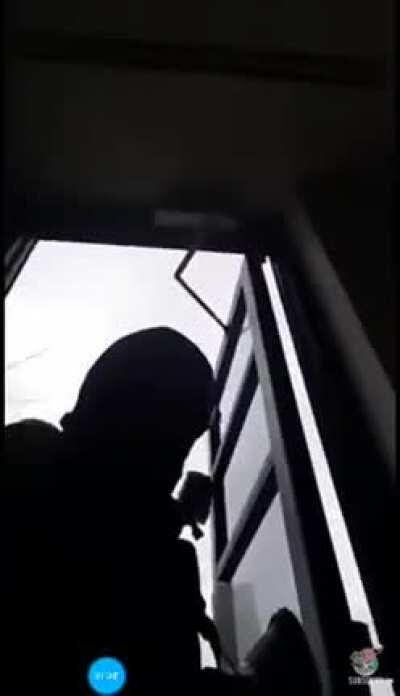 You think you can go inside police station with assault rifle, but you don't