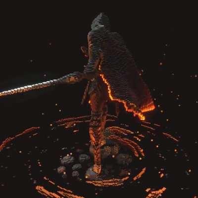 Here's my latest project I made, inspired by Dark Souls series!