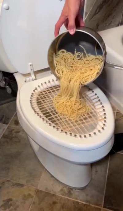 Thanks, I hate Toilet Pasta