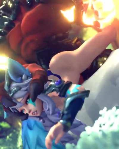 Io rammed by Raum (Rogue Nine)