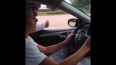 Take the wheel, Jesus