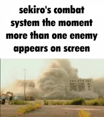 this is a joke, I still love sekiro