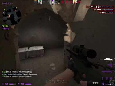 1v5 clutch for the dub