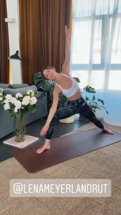 Morgensport mit Lena