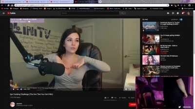 To not to look 👀 at boobs