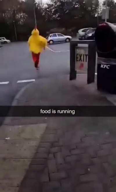 Get em Sanders!!! 🍗🍟 (Not a Rick roll)