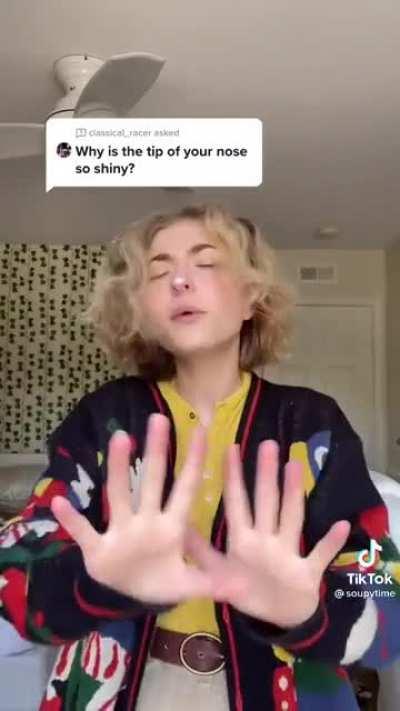 Girl goes on a rant because of a question