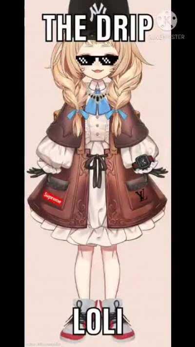 The queen of drip has arrived