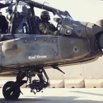 AH-64 Apache's helmet gun tracking system