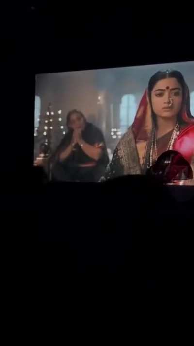 Hindu fanatics tore the cinema screen after seeing 16th century Muslim emperor in a movie