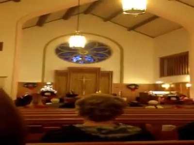 just another day at church