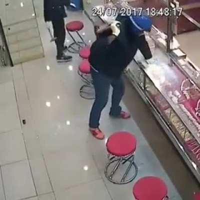 To rob a jewelry store