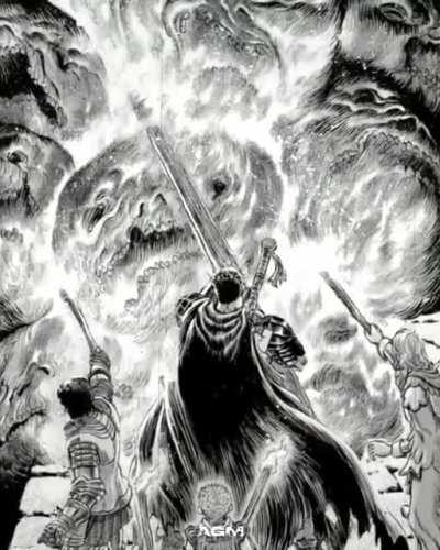 I animated a few Berserk Panels