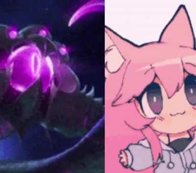 Matchups where an Eldritch Abomination fights a little anime girl but its actually thematic