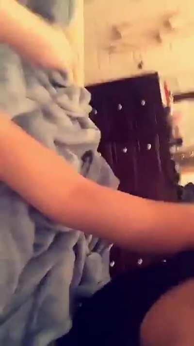 Ashley Martelle is excited about her dildo