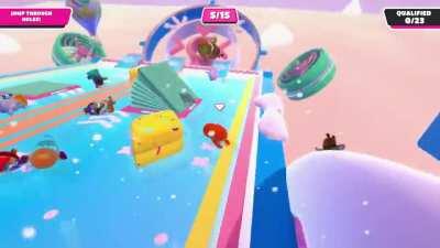 SKI FALL 1ST PLACE strategy. 3 Gold rings at the bottom