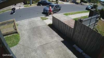 Not wearing a seat belt