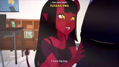 Lustful 3d bitch want more cum